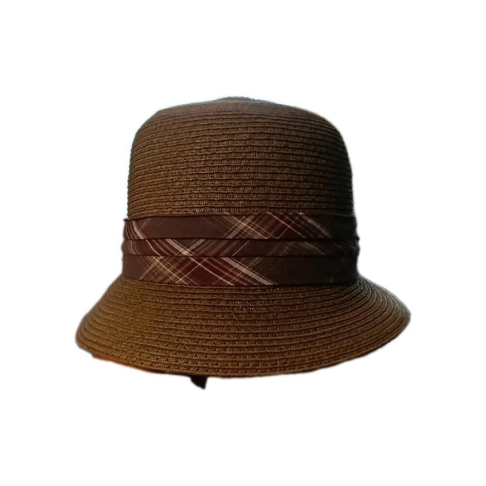 D&Y Women's Cloche Hat Vintage One Size 100% Paper